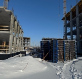 Ход строительства дома 2 (ГП-9) в ЖК Зеленые аллеи -