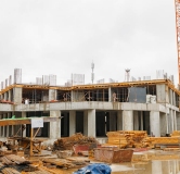 Ход строительства дома 1 в ЖК Оригана -