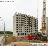 Ход строительства дома 15, корпус 352.1 в ЖК Цветной Город -