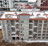 Ход строительства дома № 20, корпус 2 (E) в ЖК Отличие -