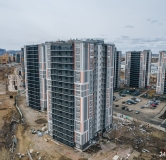 Ход строительства дома № 2.6 в ЖК Мичурино -