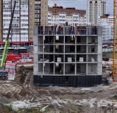 Ход строительства дома 22 в ЖК Чистые пруды (Заветный) -