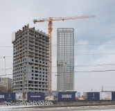 Ход строительства дома 2 в ЖК Динамика -