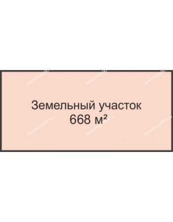 Студия 668 м² в КП Ясно-Радово, дом Участок 668 м²