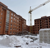 Ход строительства дома 4 в ЖК По ул. 70-летия Октября -
