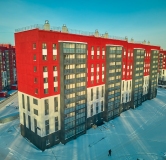 Ход строительства дома 49а в ЖК Вишневая Горка -