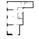 2 комнатная квартира 59,9 м² в ЖК Савин парк, дом корпус 10 - планировка