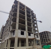 Ход строительства дома 140Б, 2 этап (поз.3) в ЖК Оникс -