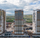 Ход строительства дома 1, корпус 1,2 в ЖК Чижи -