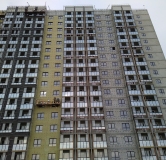 Ход строительства дома 7, секция 1 в ЖК Цветной Бульвар -