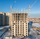 Ход строительства дома 3.2.2 в ЖК Остров на Норильской -
