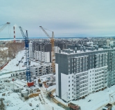 Ход строительства дома 4.1 в ЖК Вместе -