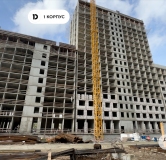 Ход строительства дома Литер 1 в ЖК Порто Ново -