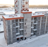 Ход строительства дома № 20, корпус 2 (E) в ЖК Отличие -