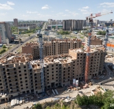Ход строительства дома № 1 в ЖК Сити-квартал на Взлетной -