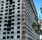 Ход строительства дома блок А в ЖК Лазурный -