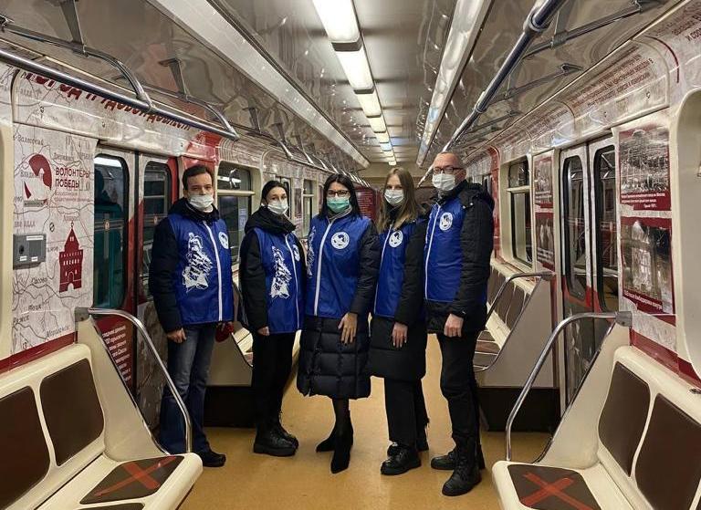 «Вагон Победы» появился в нижегородском метро - фото 1