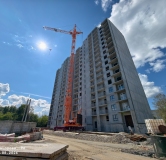 Ход строительства дома 96, 2 очередь в ЖК По ул. Танцорова -