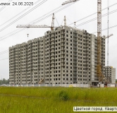 Ход строительства дома 15, корпус 353.1 в ЖК Цветной Город -