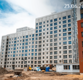 Ход строительства дома Позиция 15 в ЖК Бабяково -