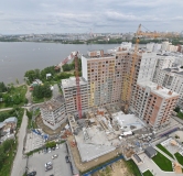 Ход строительства дома 1.2 в ЖК Белый Парус -