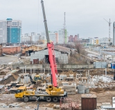 Ход строительства дома 5, 3 этап в ЖК Quatro -