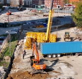 Ход строительства дома 1 в ЖК Комсомольский -