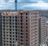 Ход строительства дома № 1, 1 этап в ЖК Калина Долина -