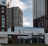 Ход строительства дома 1 в ЖК Азина 16 -