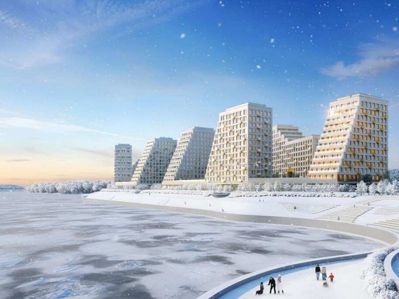 однокомнатная квартира в новостройке в ЖК Статус на Гребном канале, дом 1