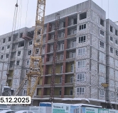 Ход строительства дома 42 в ЖК Дом Ливин -