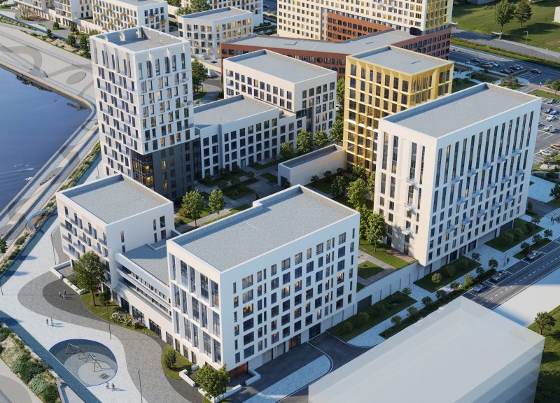 Дом № 6 в СТАТУС на Гребном канале от GloraX - фото 1