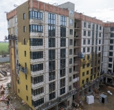 Ход строительства дома Литер 1, квартал 1.10 в ЖК Первое место -