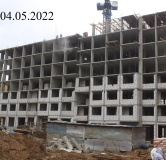 Ход строительства дома № 10 в ЖК Новая Кузнечиха -