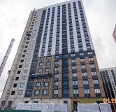 Ход строительства дома Позиция 16.2 в ЖК Яблоневые сады -