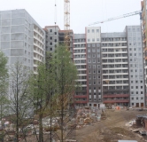 Ход строительства дома 907 в ЖК Династия. Квартал поколений -